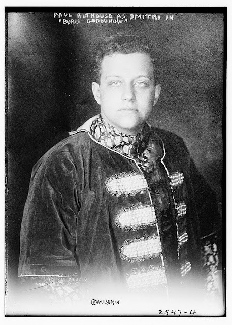 Bro. Paul Shearer Althouse, a member of St. John's Lodge No. 435, in West Reading, was a world famous opera tenor.