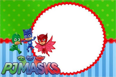 pjmask invitaciones de cumpleaños gratis
