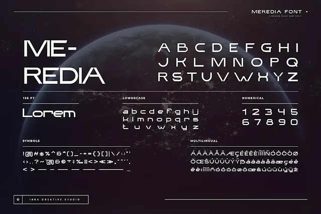 Meredia Sans Serif Font