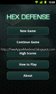 Free Games 4 Android: HexDefense v1.0.1