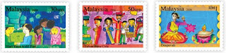 Malaysian Festivals Stamps