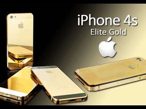 iPhone 4S Elite Gold harga Rp 135 miliar