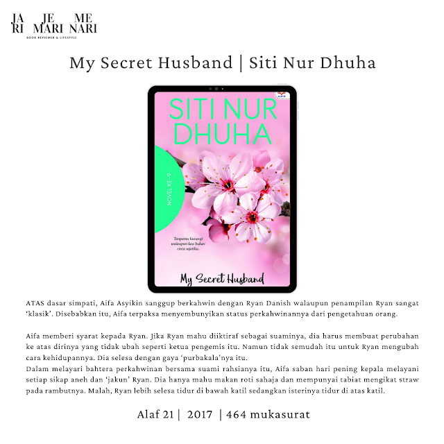 Ulasan Buku - My Secret Husband by Siti Nur Dhuha 