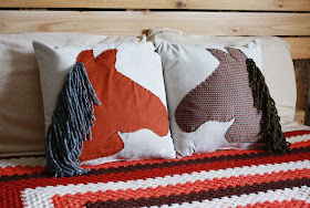 horse pillow sewing tutorial