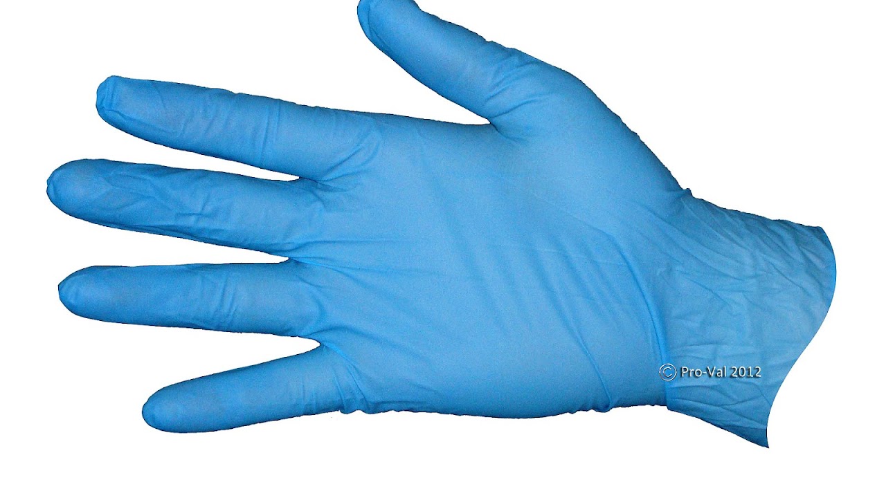 Green Nitrile Disposable Gloves