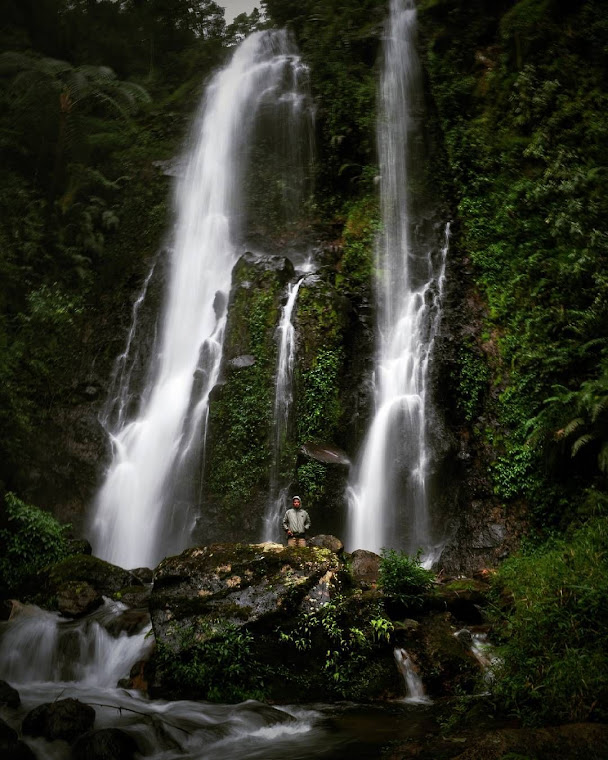 air terjun curug panganten pangalengan