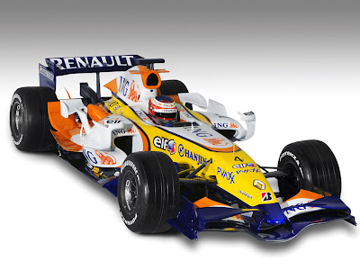 Renault F1 en la pista