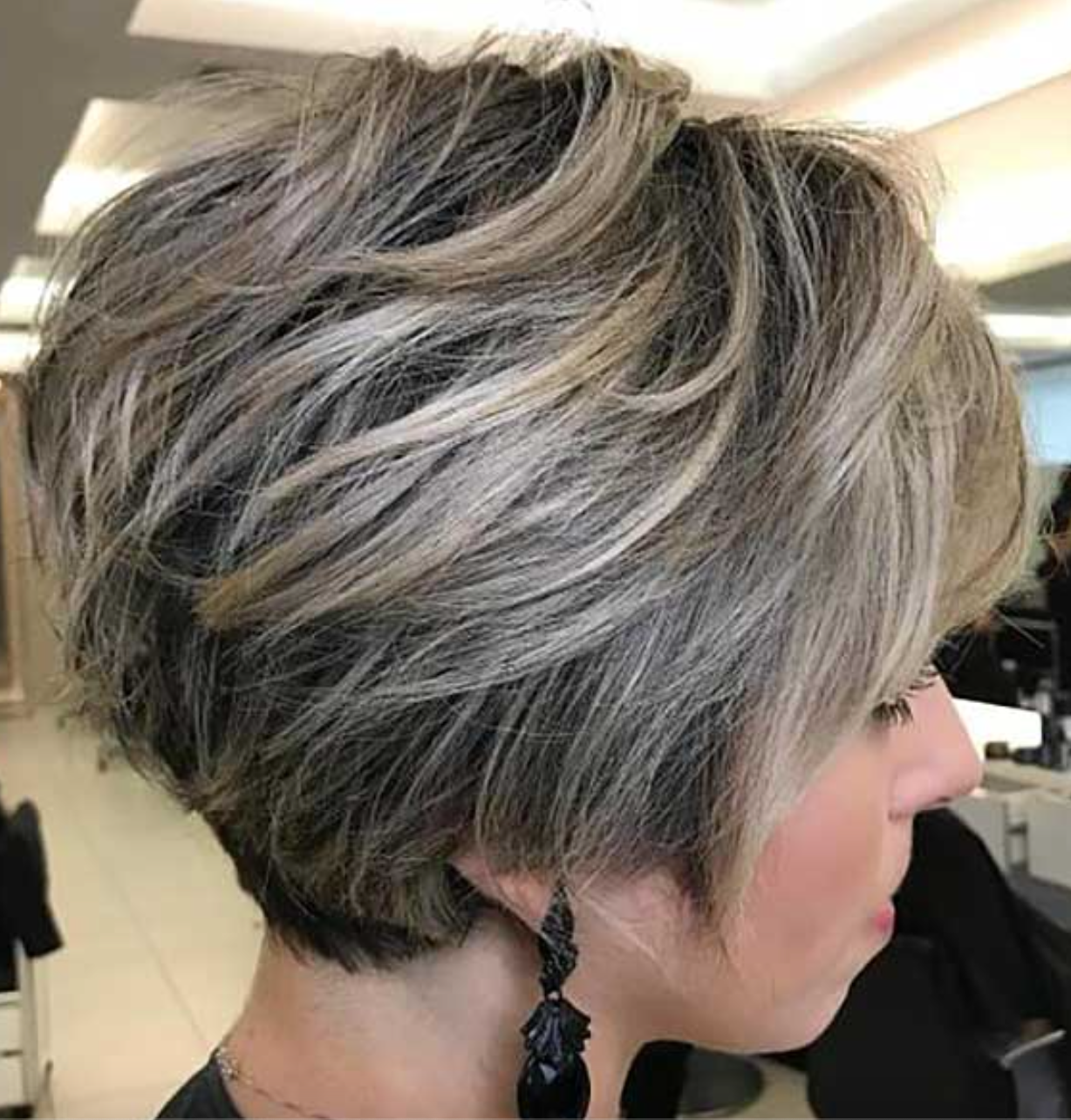 blonde balayage short hair