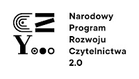 Logo Narodowy Program Rozwoju Czytelnictwo 2.0