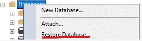 Restore Database