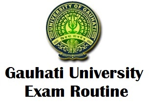 Gauhati University TDC Exam Routine 2018