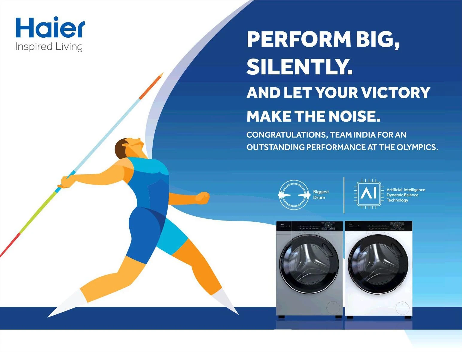 #3 Haier Inspire Living Perform Big, Silently