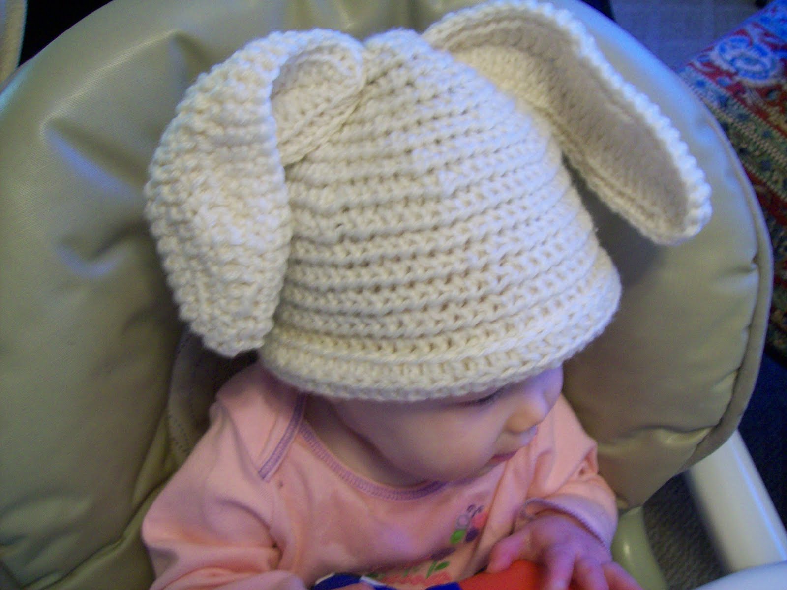 JUST BE HAPPY!: BABY BEANIE HAT WITH BEAR EARS FREE PATTERN