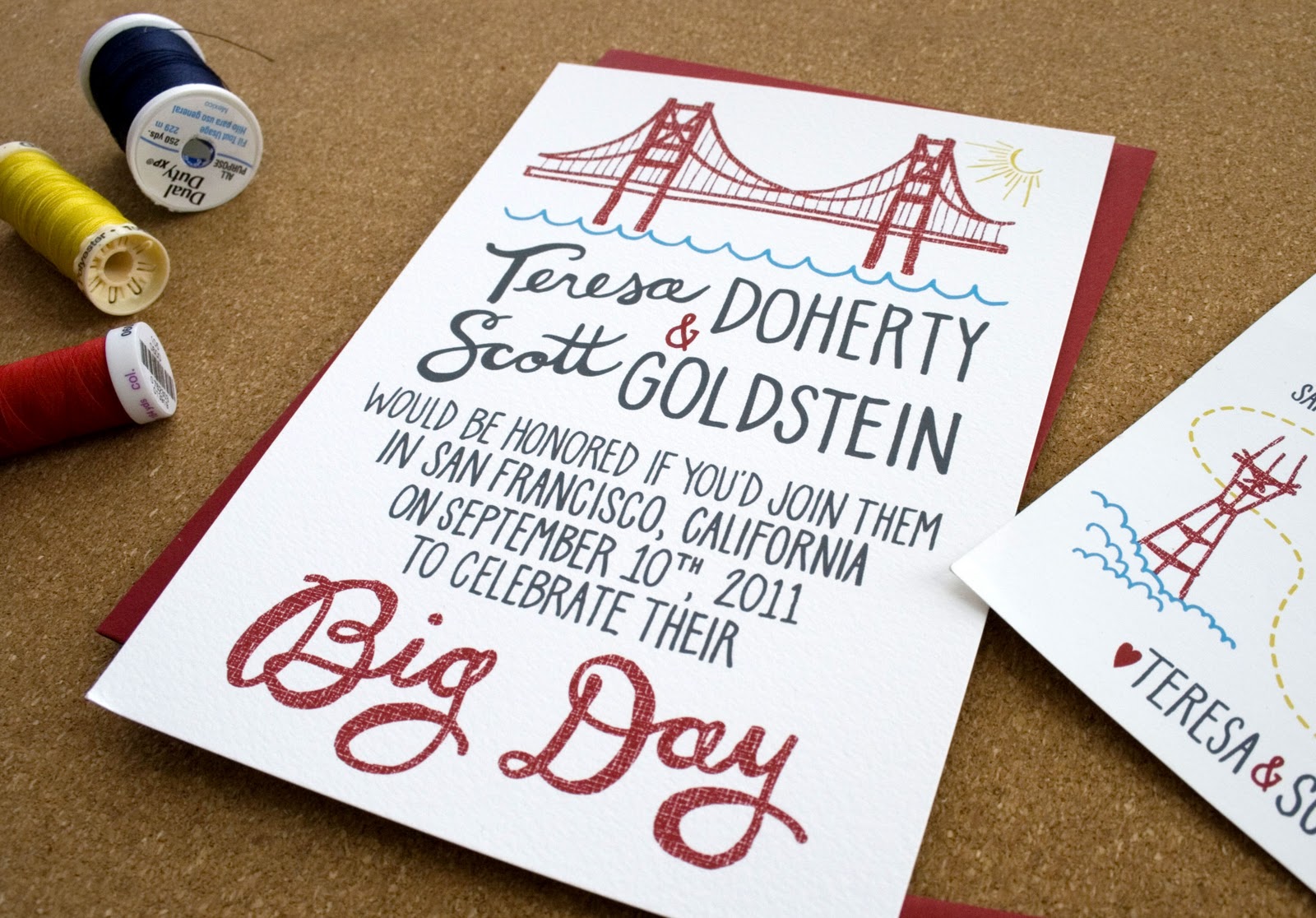 Best wedding invitations san francisco