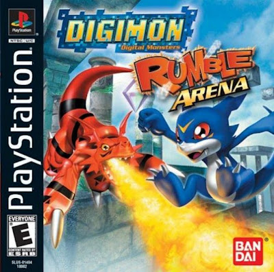 Digimon Rumble Arena Front Cover