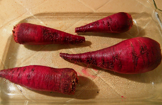 Beets in Roasting Pan