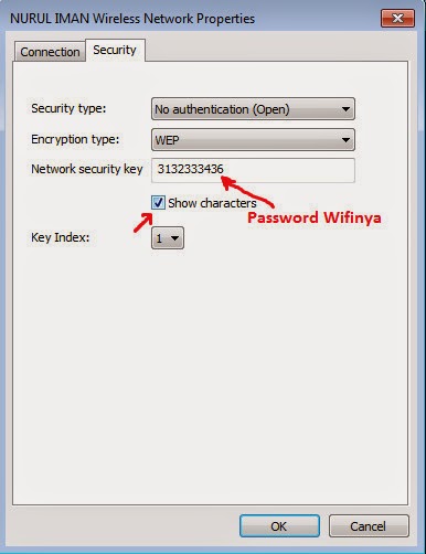 mengetahui password wifi tanpa software