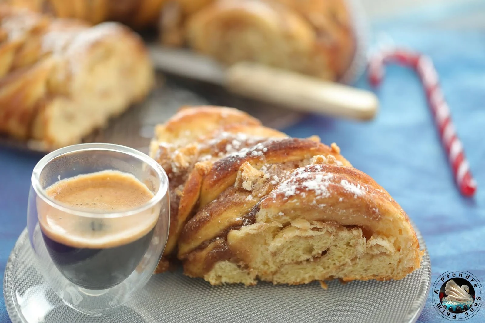 Brioche tressée crème de marrons