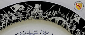 Assiette commémorative de la Bataille de Nancy (1477-1977)