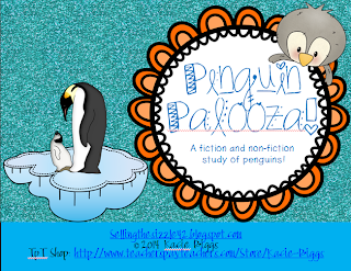 http://www.teacherspayteachers.com/Product/Penguin-Palooza-a-common-core-fiction-and-non-fiction-unit-about-penguins-1058145