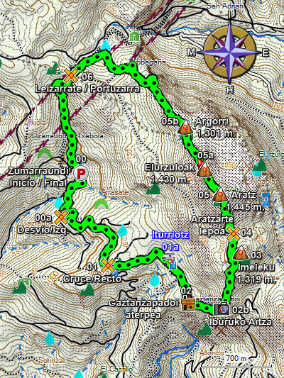 Ampliar plano del recorrido