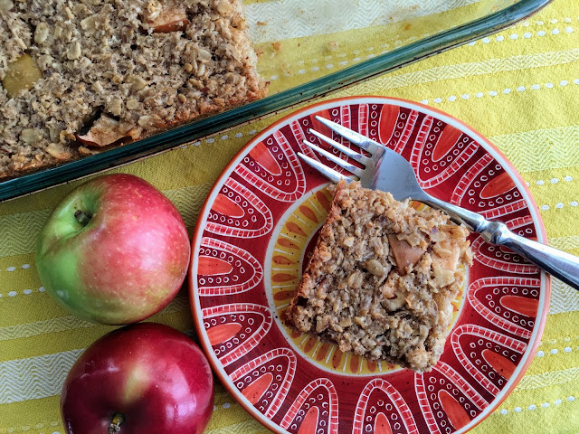 Apple baked oatmeal - glutenfree