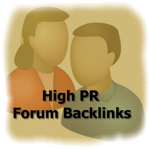 high pr forum backlinks
