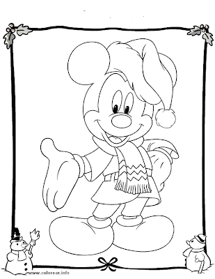 mikey christmas coloring page mikey christmas coloring page