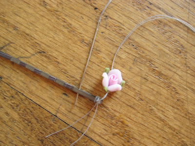 make rose hair pins