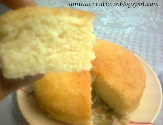 SOFT VANILLA SPONGE CAKE