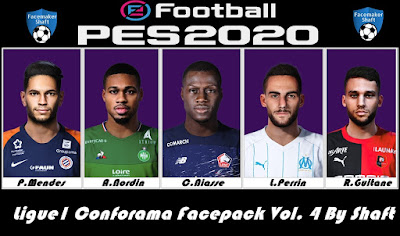 PES 2020 Ligue1 Conforama Facepack Vol. 4 by Shaft