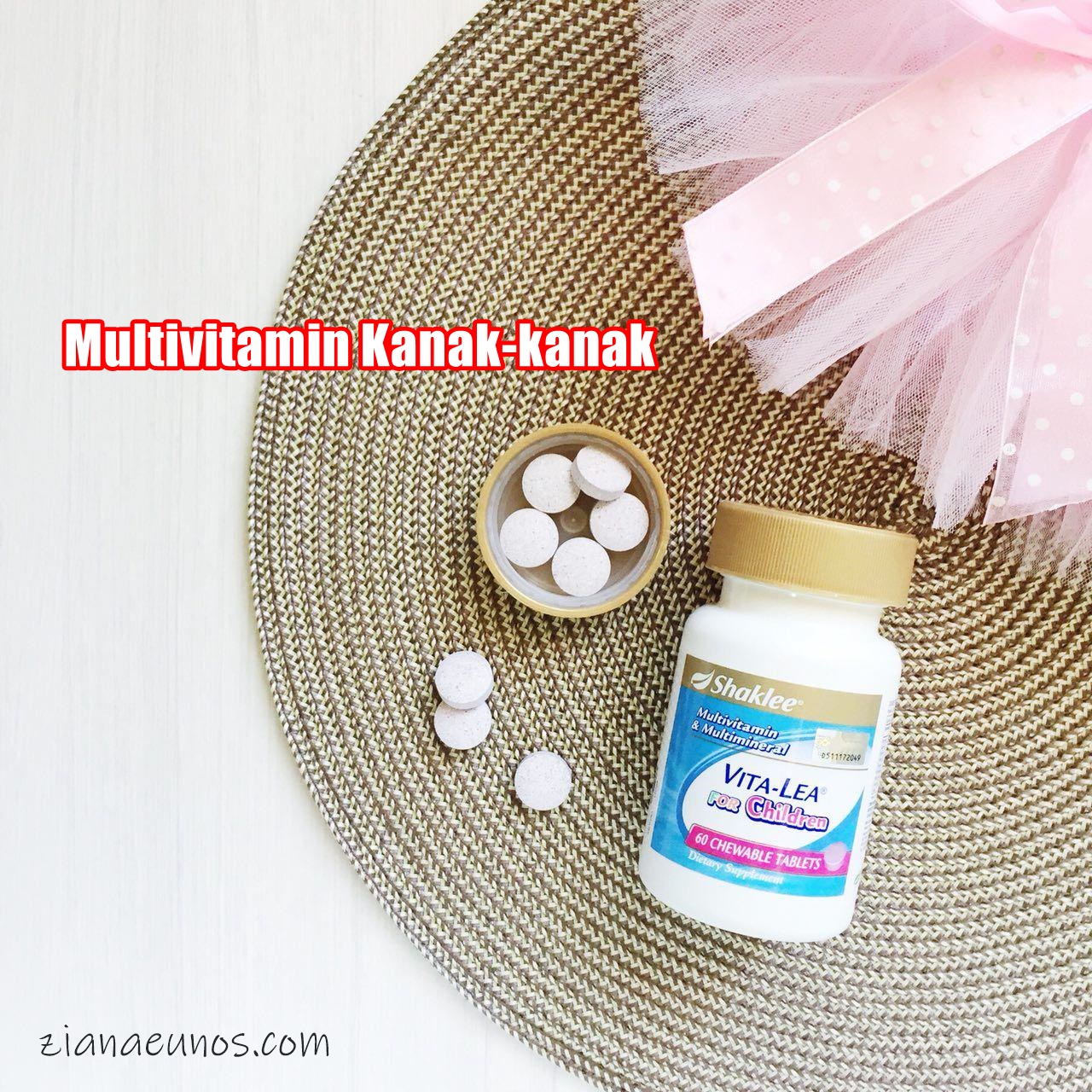 Vitamin Terbaik Untuk Kanak-kanak ~ Ziana Eunos