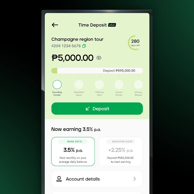 Maya Time Deposit Plus Accounts