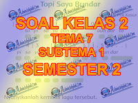 Soal Kelas 1 Tema 7 Subtema 1 Kurikulum 2013 Lengkap Dengan Kunci Jawaban