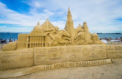 Revere Beach National Sand Sculpting Festival in Massachusetts