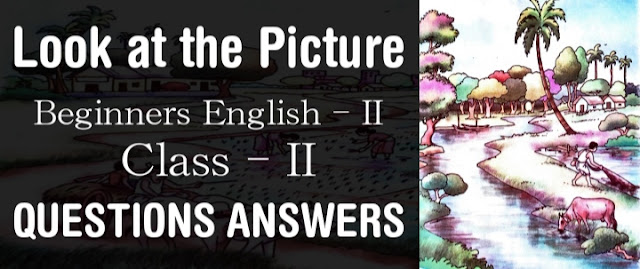 Look at the picture Class 2 SCERT Questions Answers