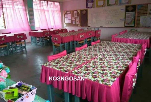 contoh gambar meja sekolah