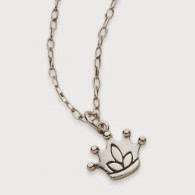 Sterling Silver Crown Pendant