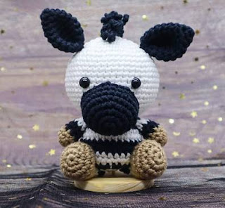 PATRON GRATIS CEBRA AMIGURUMI 55172