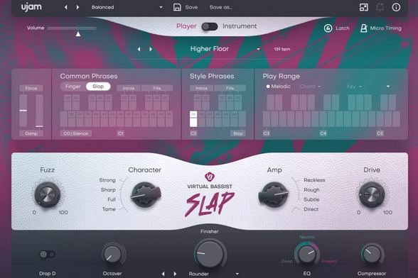 Ujam Slap Virtual bASSIST