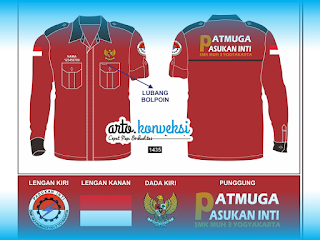 Download Download 100+ Desain Kemeja Organisasi, PDL, PDH, Korsa ...