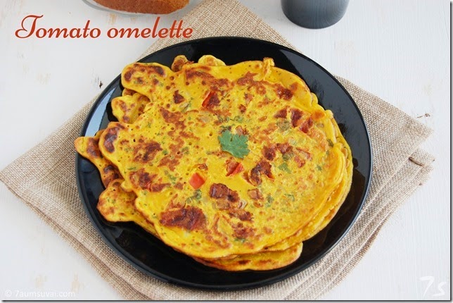 Tomato omelette