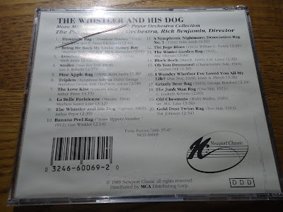 【ディズニーのCD】TDS　アメリカンウォーターフロントBGM　「The Whistler and His Dog」を買ってみた！