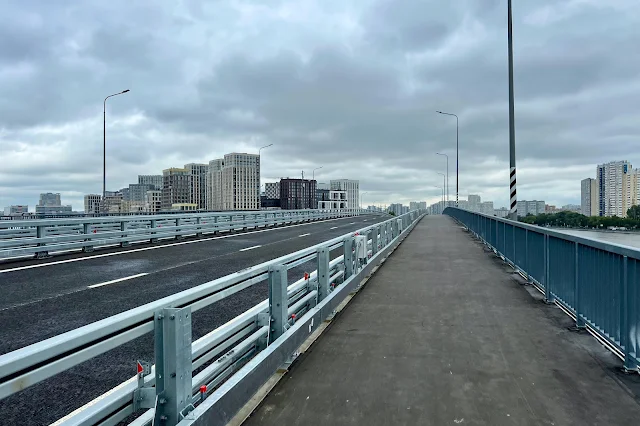 автомобильный мост через затон Новинки