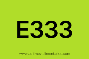 Aditivo Alimentario - E333 - Citratos Cálcicos