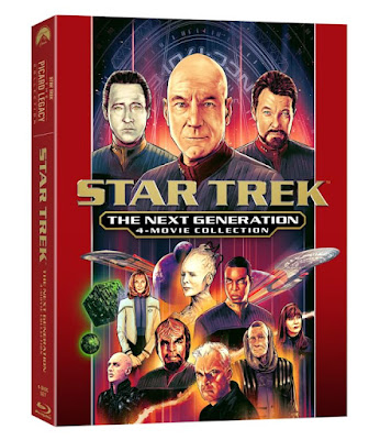 Star Trek Picard The Legacy Collection 4 Movie Collection Bluray