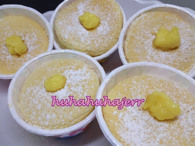 Hokkaido Chiffon Cupcakes Resepi Azlina Ina Yang Gebu 