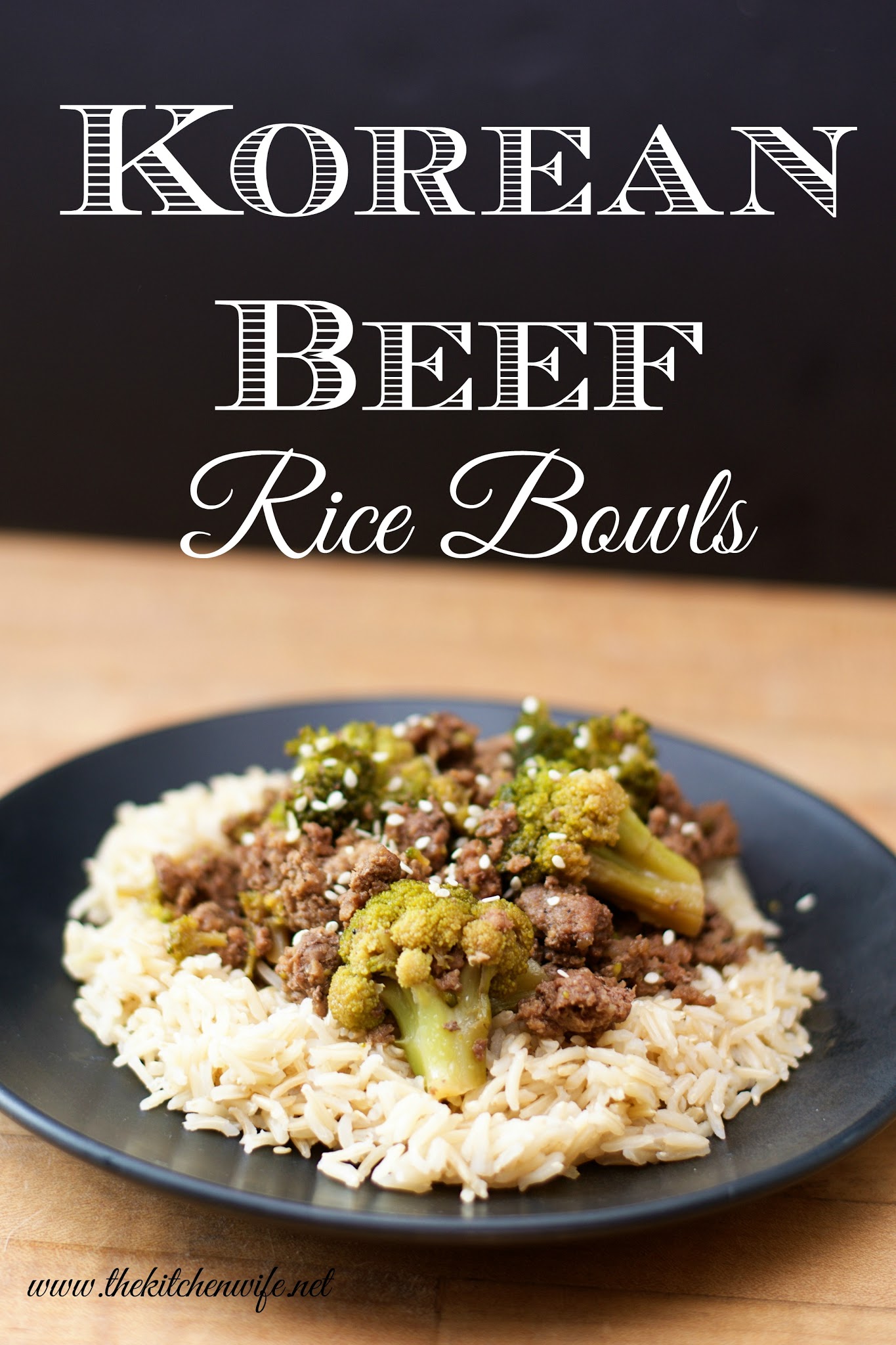 Easy Korean Beef Rice Bowl Recipe