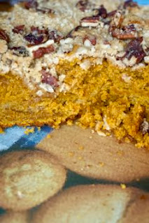 Pumpkin Streusel Coffee Cake : Savory Sweet and Satisfying