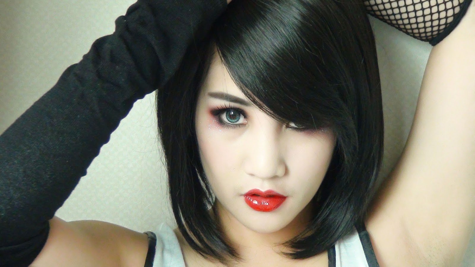 Japanese GOTHIC PUNK DOLL Make Up LiLPloy Makeup Beauty